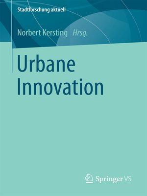 cover image of Urbane Innovation